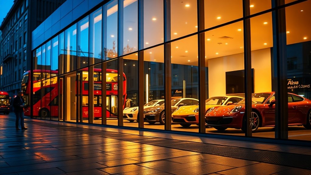 Car Showroom Glazing Brent Cross
